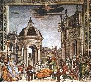 Filippino Lippi St John the Evangelist Resuscitating Druisana France oil painting artist